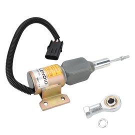 WMPHE 12V Fuel Shut Off Solenoid Compatible with Cummins Diesel Engine 6BT 4BT 5.9L Replacement for 3932529 3930658 3932929 3935431 SA-4756-12 SA-4891-12
