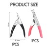 2 pieces portable nail cutting elements, nail trimming tools, DIY