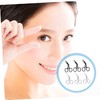 Beavorty 6pcs Stainless Steel Eyebrow Tweezers Oblique Clamps for Facial
