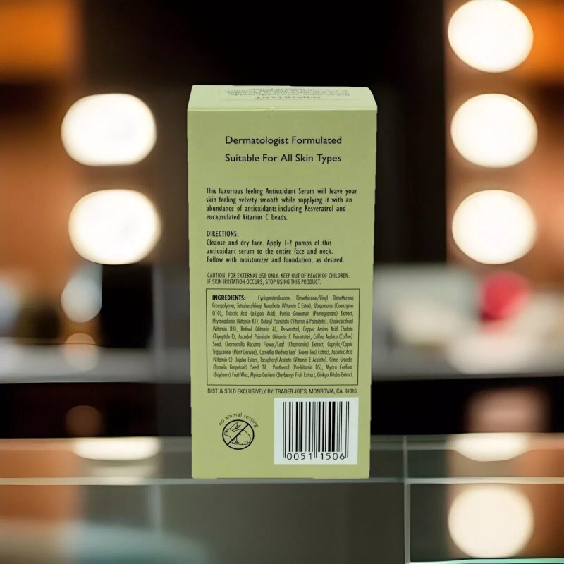 Trader Joe's Antioxidant Facial Serum 1 fl oz (30mL)