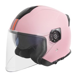 VCAN V88 3/4 Open Face Motorcycle Scooter Helmet ECE & DOT Approved
