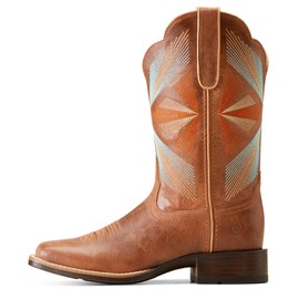 ARIAT Women's Oak Grove Western Boot - Maple Glaze, 9 Narrow