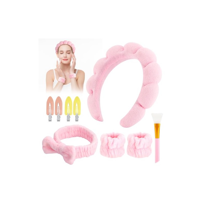 Set TXG de 9 piezas talla única: diadema flor nube,