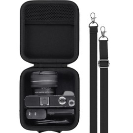 Baval Camera Case Compatible with YIGLLO/Zostuic/Duluvulu/VJIANGER/Gavonde 4K Digital Camera for Photography Auto-Focus Vlogging Camera with 3inch 180° Flip Screen(Black Case)