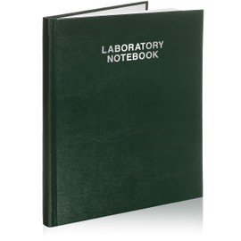 Scientific Notebook Company, Laboratory Notebook, 192 Pages 3001HC Green Hard Cover