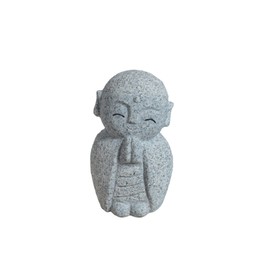 Sanso GZ39 Cute Healing Jizo-san Figurine Granite H 4.2 inches (10.7 cm) W 2.8 inches (7.3 cm) D 2.5 inches (6.3 cm) 26.5 oz (750 g)