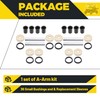 TEBEDI A Arm Bushing Kit Compatible with 2015-2022 Honda TRX500