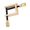 Violin Crack Clamp Double Screw Brass Square Clip Violin Fixing