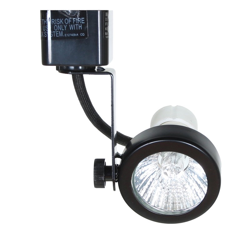 Direct-Lighting 50067 Black GU10 Base Line Voltage Track Lighting Head