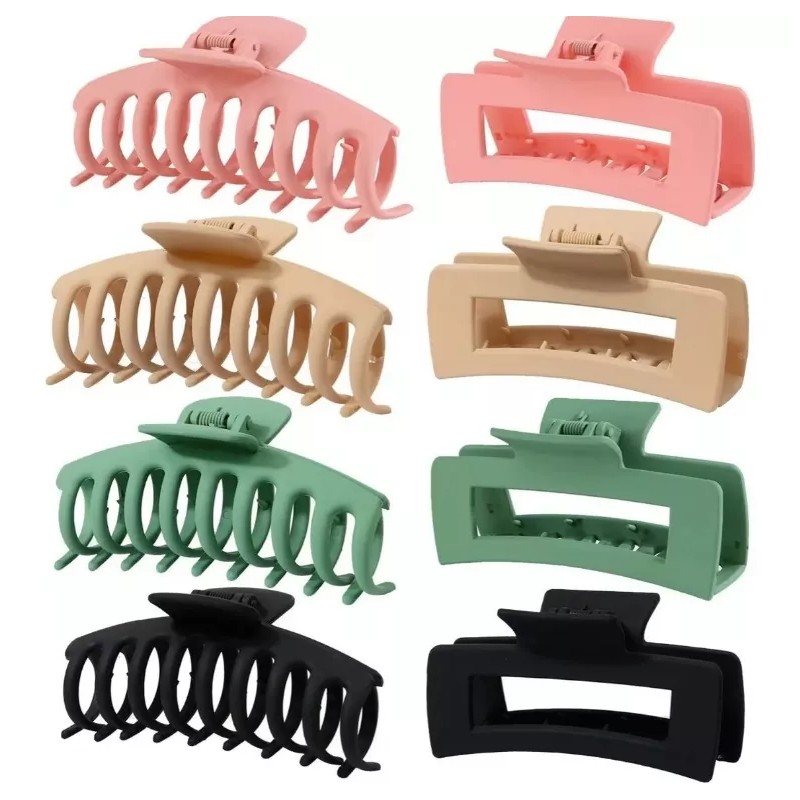 A15 8 Pcs Pinzas Para El Cabello, Garra Fuerte Para