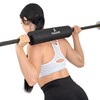 ProsourceFit Foam Weight Lifting Barbell Pad with Straps