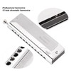 Chromatic Harmonica Metal 12 Holes 48 Tones Mouth Organ Harmonicas