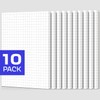 Fantastino® A6 Notepad Squared - Pack of 10, 500 Sheets