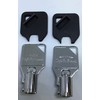2-Tubular Keys for Husky Toolboxes Codes A2001-A2020 SafeCo Brands (A2004)
