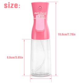 Apidgrowth Continuous Spray Bottle,Hair Spray Bottle,Plants Water Spray Mist Bottle,Ultra-Fine Spray Bottle for Hair,Skincare, Plant Care, Pet Grooming, Cleaning