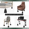Napnapday Bed Risers 7 inch Heavy Duty in Adjustable Heights