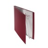 File Book 10 Sleeves (PP, A4, 1 Unit), Burgundy
