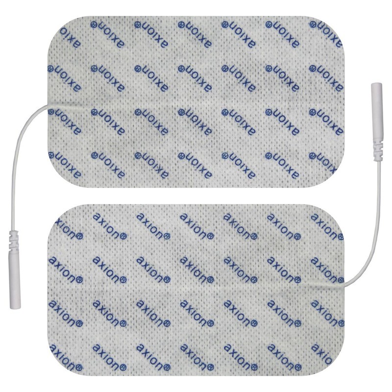 4 Extra Big Electrode-Pads for EMS-electrodstimulation Against Cellulite - axion