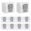 10 Pack Dust Bag Compatible with Roborock S8+ S8 Pro