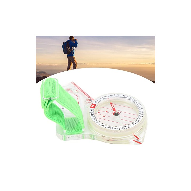 Pssopp Thumb Compass Navigation Compass Clear Scale Hiking Compass for
