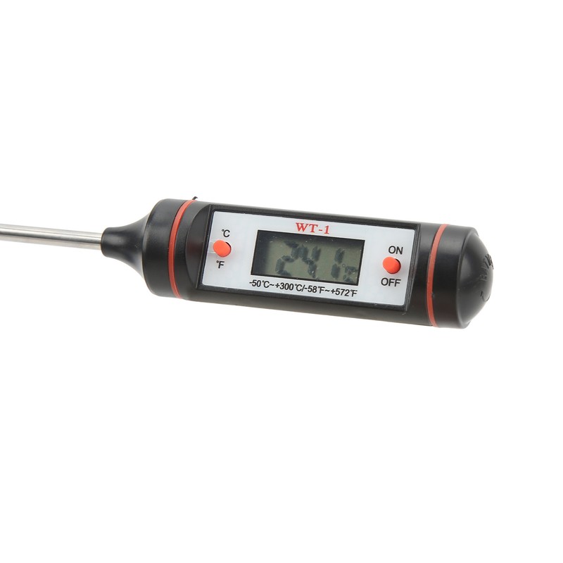 Thermometer Easy Using ABS Scratch Resistance Accurate Probe Thermometer for