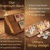HOROW Rummy Cube Game Set 4 Player Edition, with 4