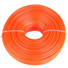 3mm String Trimmer Line Nylon Cord Wire Square String Trimmer Line in Spool Grass Trimmer Replacement Mowers Tools(164FT/50meters)