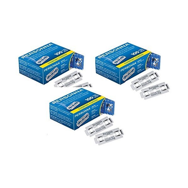 Personna Double Edge Razor Blades, 300 Count by Personna