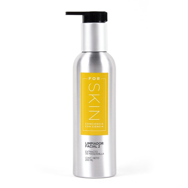 For Skin Limpiador con Manzanilla 200 ml | Doble limpieza