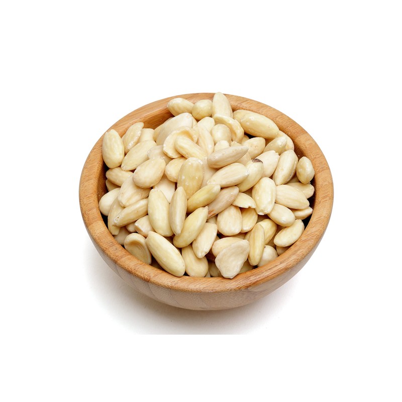 Blanched Almonds - Gluten-Free, Keto & Vegan-Friendly Raw Blanched Almonds