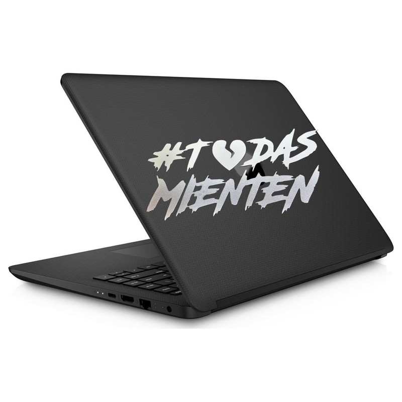 Calcomanía Todas Mienten Sticker Pegatina Adhesiva Vinilo Resistente Agua/UVA para