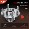 A-Premium Rear Wheel Bearing and Hub Assembly with 5-Lug Compatible