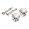 SCUD Strap Pin Fender Style 2pcs Set with Screws Nickel
