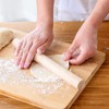 Wooden Rolling Pin, Beech Wood Rolling Pin, for Pizza, Pasta,