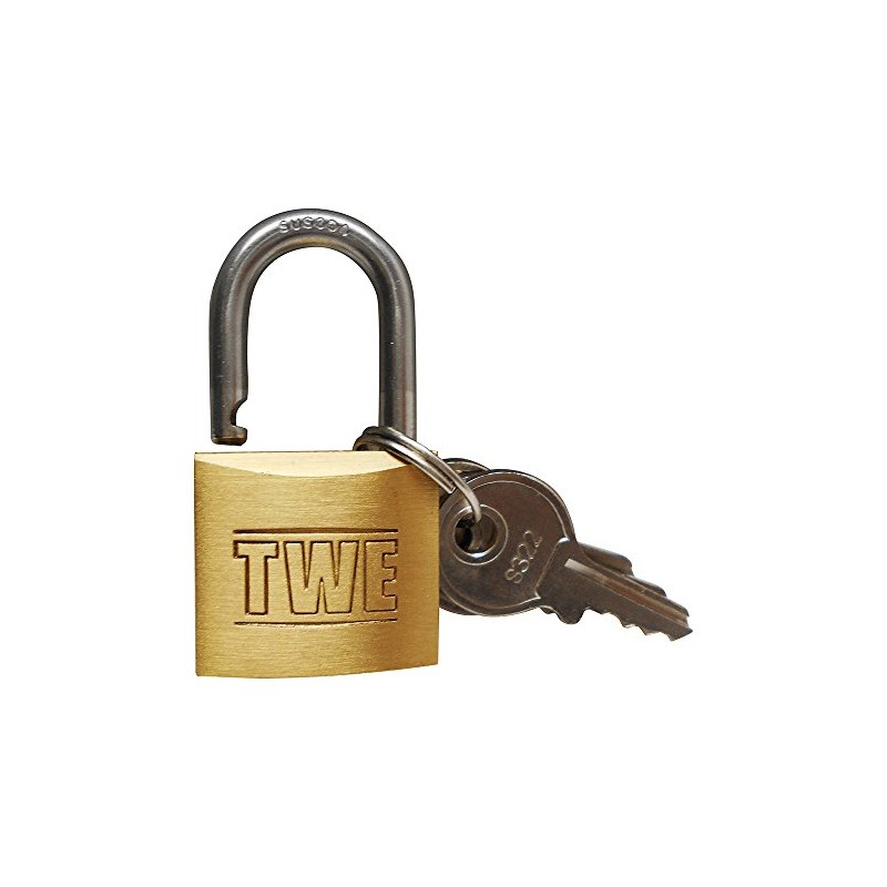 AIAI TWE Stainless Steel Hanging Lock 25MM Security Storage Shed