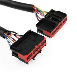 Tow Mirrors Adapter Harness 8 Pin to 22 Pin for Ford F150 2015-2018 Trucks Tow Mirror Adapter Mirror Conversion Harness for Turn Signals Puddle Clearance Light(2 pcs)