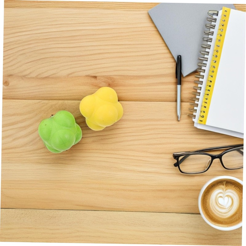 Kisangel 5PCS High Difficulty Rubber Training Balls for Agility Coordination