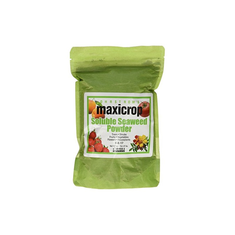 MaxiCrop Pure Seaweed Extract Soluble Powder 0-0-17, 10.7-Ounce