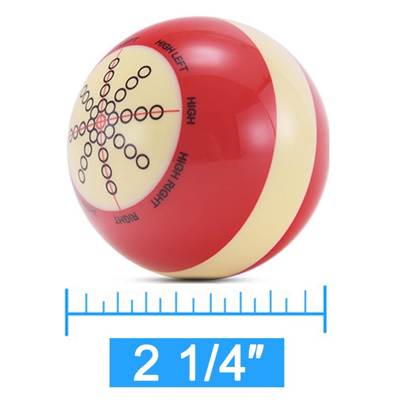 Billiard Cue Ball, AAA-Grade Profession Resin Standard Practice Training Cue