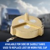 JKIANTECH Non-Locking Saddle Tank Fuel Cap Female, Fits for Ford