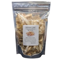 Solomon's Seal - Polygonatum biflorum Dried Root Slice from Nature Tea (2 oz)