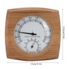 2-In-1Sauna Temperature Cedar Wood Thermometer Hygrometer Thermo-Hygrometer Sauna Equipment Accessory