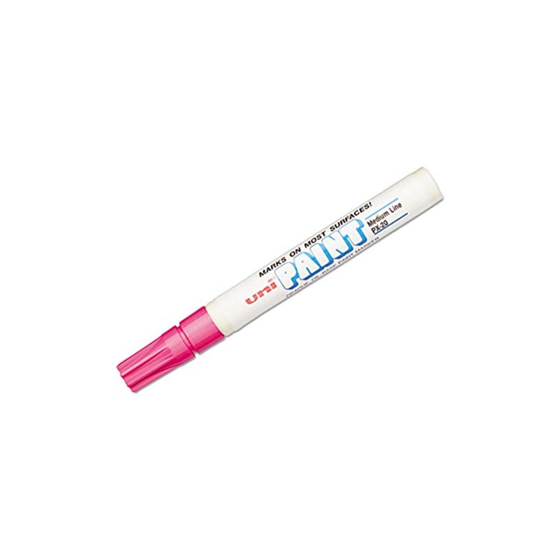uni-Paint Permanent Marker, Medium Bullet Tip, Pink