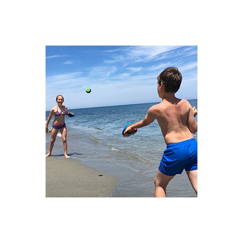 Schildkroet-Funsports Unisex's Neoprene Catch and Play Set, Multi-Colour, Small