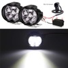 Aoling Motorcycle Fog Lamp, 12V Small LED Light, Bike Auxiliary