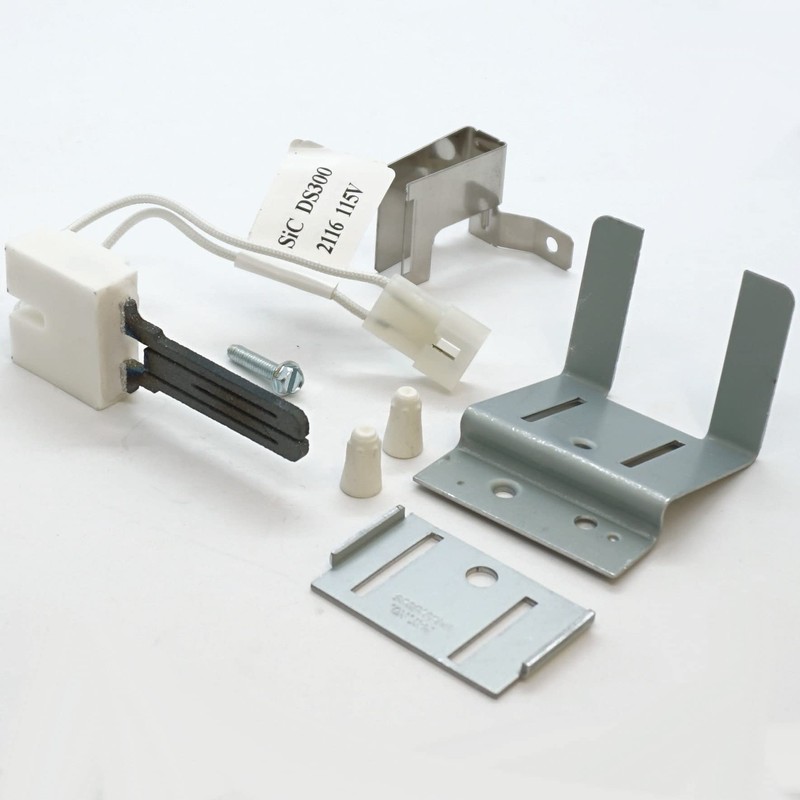 Supco, SDEUNIV, Universal 2" Wide Flat Dryer Igniter with Hardware