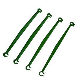 24Pcs Tomato Stake Connectors Trellis Connectors Stake Arms for Tomato Cage 11MM Plant Stakes
