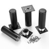 Pack of 4 Adjustable Feet for Furniture Feet, 12 cm