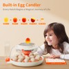 18 Egg Incubator, Automatic and Adjustable Egg Turning, Egg Candler,