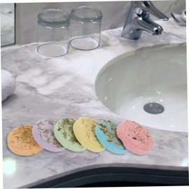 MERRYHAPY Shower Steamers Aromatherapy 6pcs Sea Salt Sheet Bath Tablets Essential Oil Sheets Steam Flakes